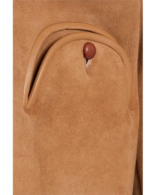 Blazé Milano Brown Tatoosh Shearling Coat