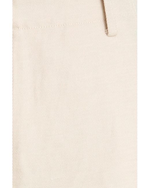 Sandro Natural High-Rise Barrel-Leg Jeans