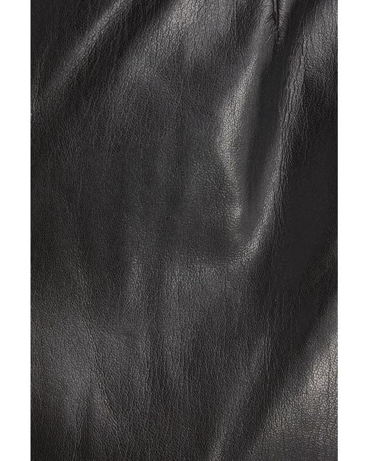 Nanushka Black Okobortm Mini Skirt