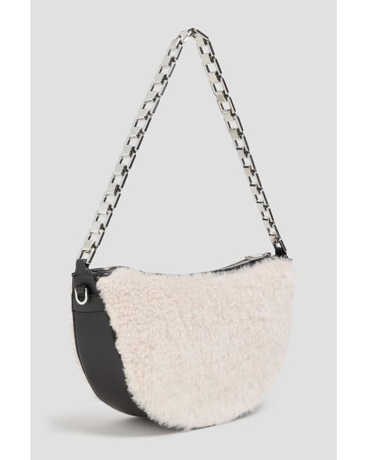IRO Natural Shearling Shoulder Bag