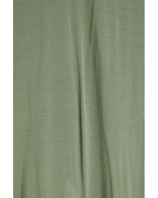 Rick Owens Green Jersey T-shirt for men
