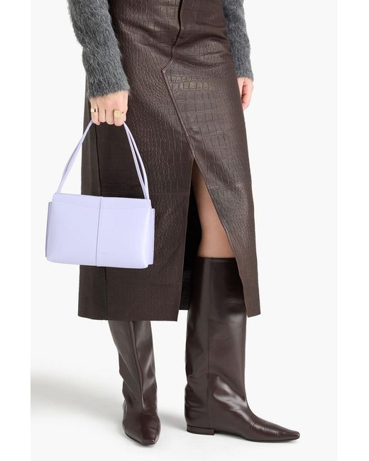 Wandler White Carly Leather Shoulder Bag