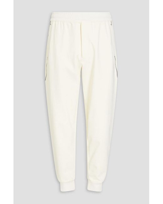 Y-3 Track pants aus stretch-jersey mit print in White für Herren