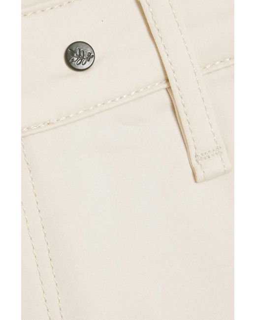 Rag & Bone White Cotton-Blend Chino Shorts for men