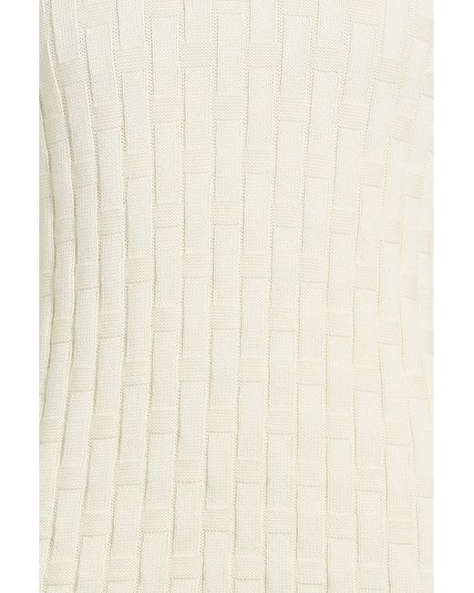 Slowear Natural Textured-Knit Cotton Sweater for men