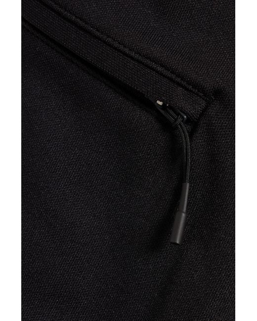 Y-3 Black Logo-print Jersey Sweatpants for men