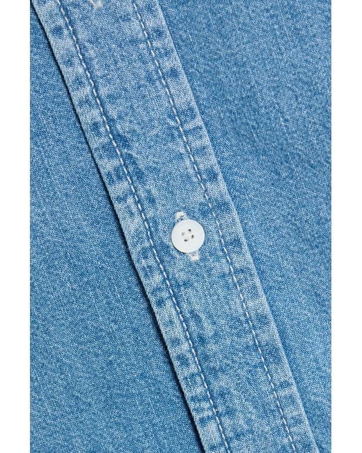 FRAME Blue Denim Shirt for men