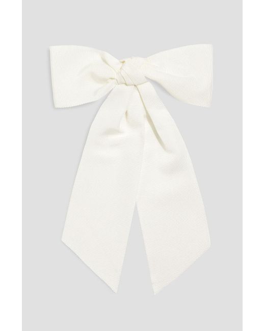 Jennifer Behr Natural Alicia Grosgrain Hair Clip