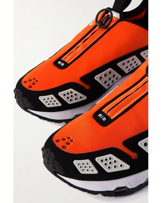 Nike Orange Air Max Sndr Rubber-Trimmed Scuba Sneakers for men