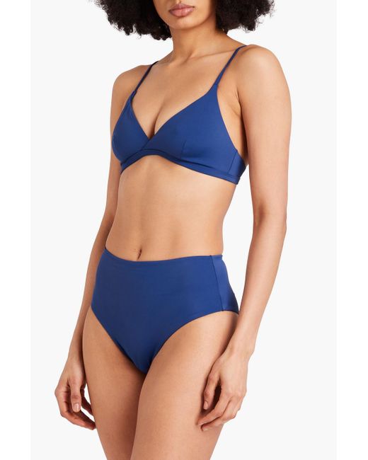 Onia Blue Sabrina hoch sitzendes bikini-höschen