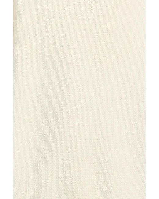 Jil Sander Natural Cotton-Blend Sweater for men