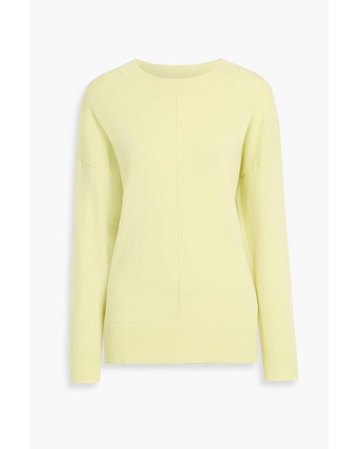 Chinti & Parker Yellow Wool And Cashmere-Blend Sweater