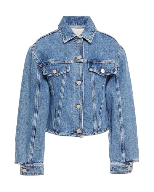 maje jean jacket