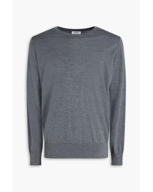 Sandro Gray Wool Sweater for men