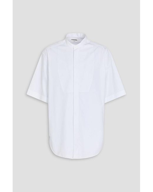 Jil Sander White Cotton-poplin Shirt for men