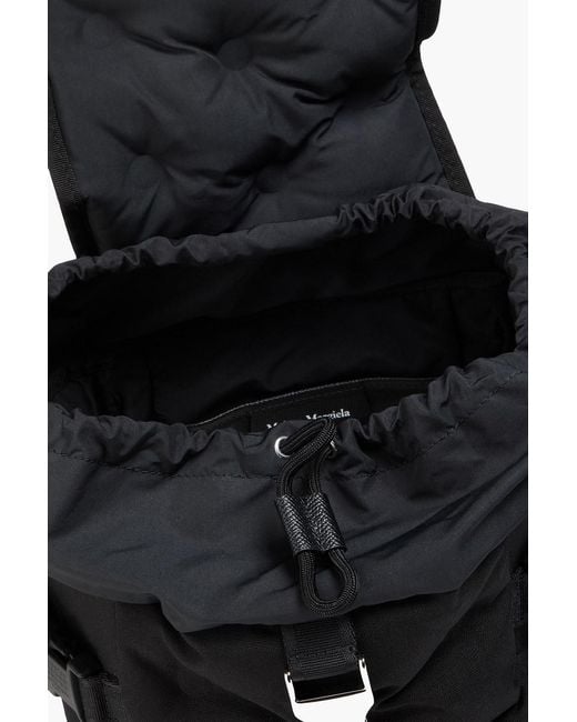 Maison Margiela Black Shell Backpack for men