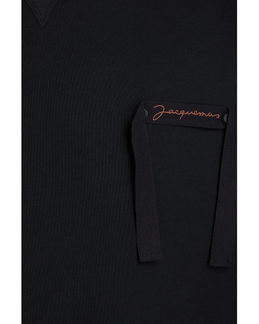Jacquemus Black Fleece Sweatshirt for men