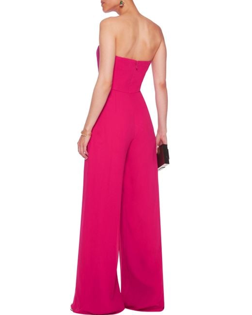 Strapless pink jumpsuit hotsell