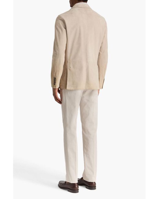 Canali Natural Suede Blazer for men