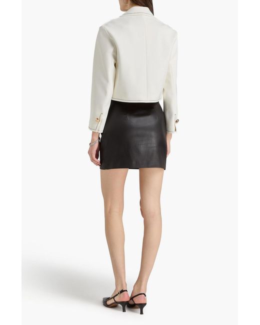 Sandro Natural Crepe Jacket