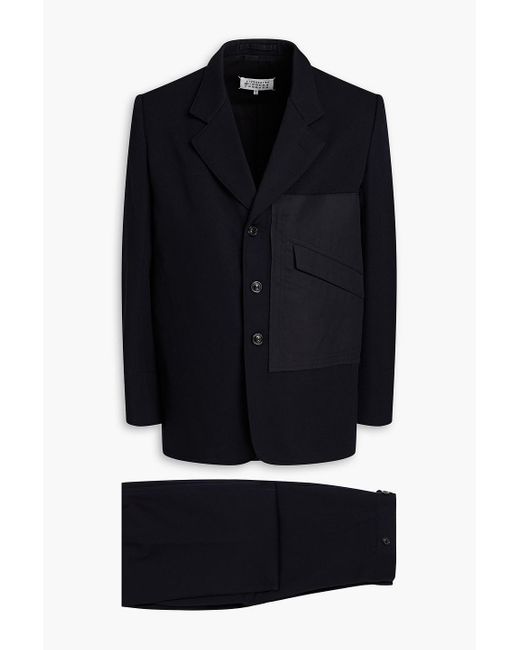 Maison Margiela Blue Wool-twill Suit for men