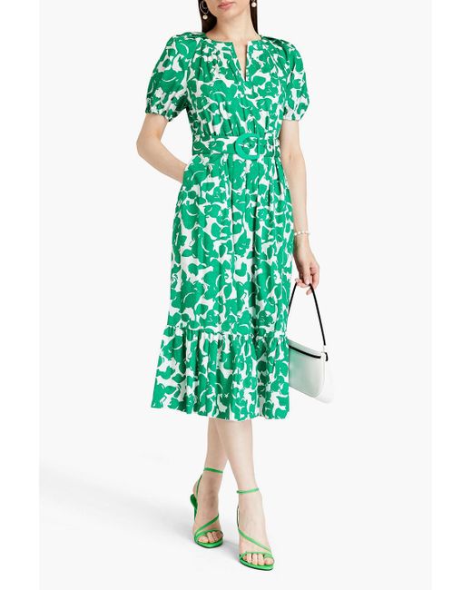 Diane von Furstenberg Green 'lindy' Dress