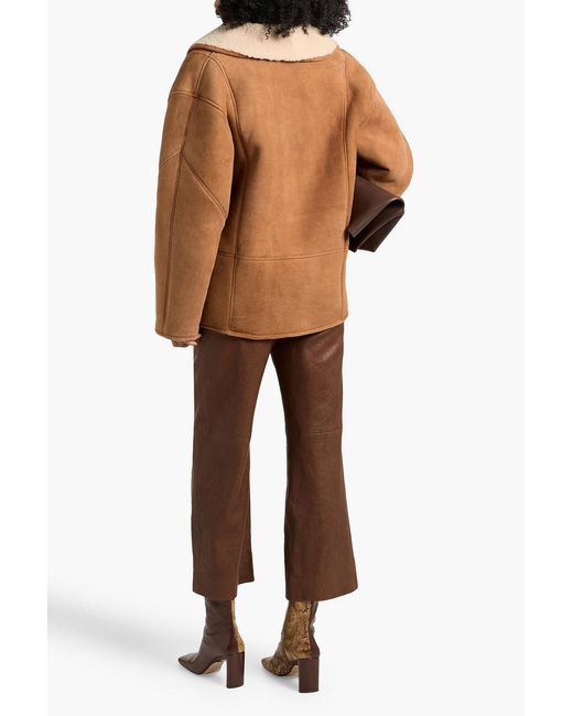 Blazé Milano Brown Tatoosh Shearling Coat
