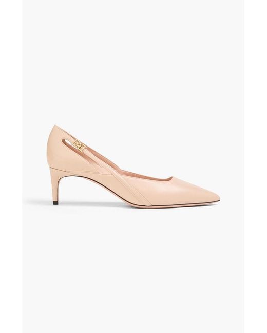 Bally Pink Elsa 55 Leather Pumps