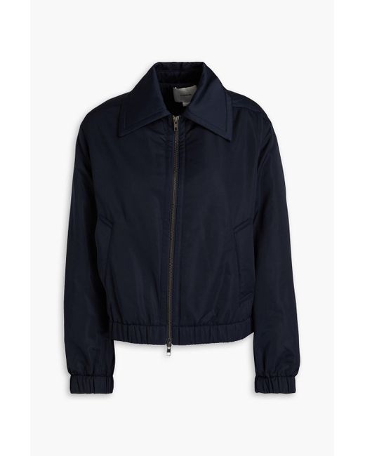 Vince Blue Shell Bomber Jacket