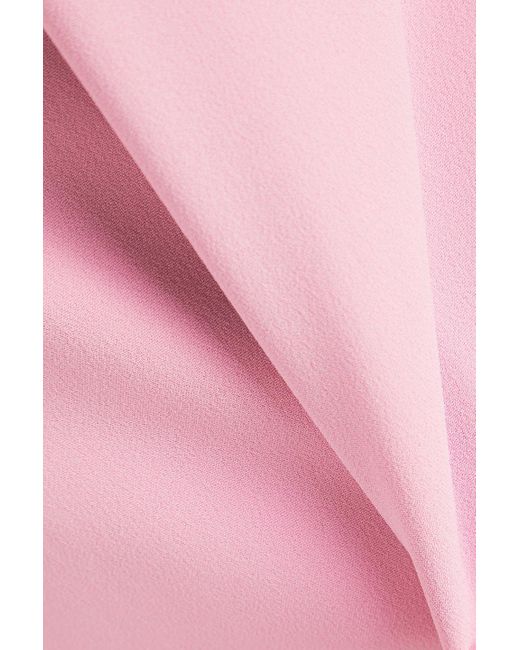 Dolce & Gabbana Pink Midikleid aus crêpe