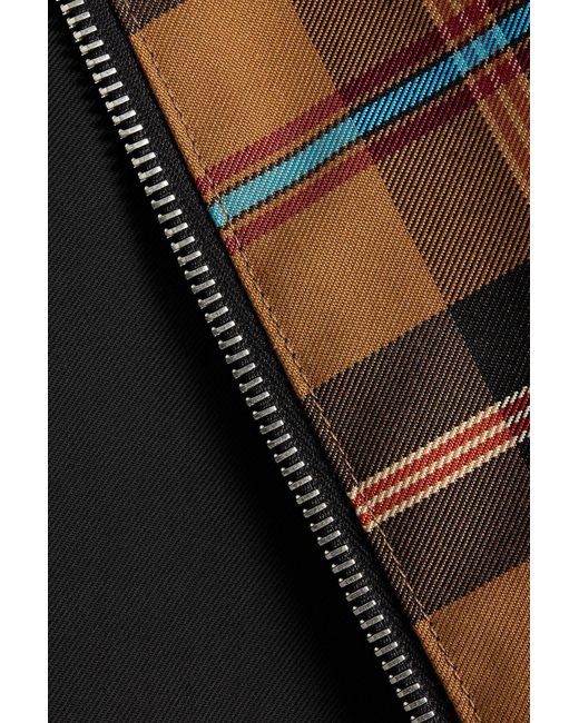 Dunhill Black Twill Bomber Jacket for men
