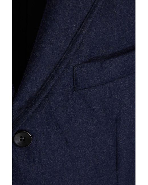 Boglioli Blue Wool-felt Blazer for men