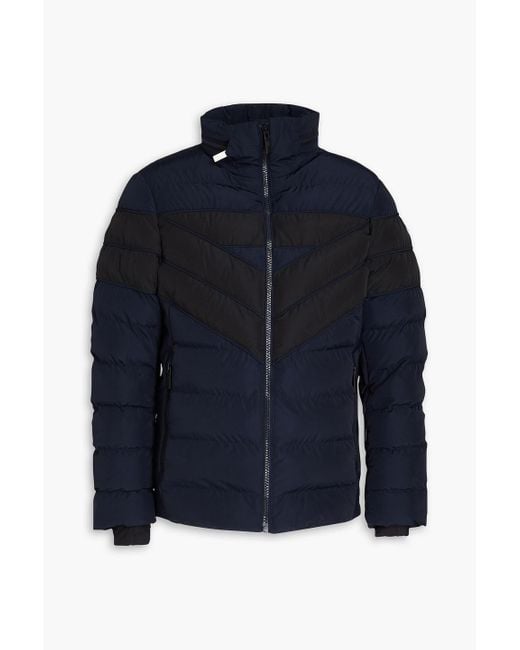 Fusalp Blue Fernand Quilted Striped Ski Jacket for men