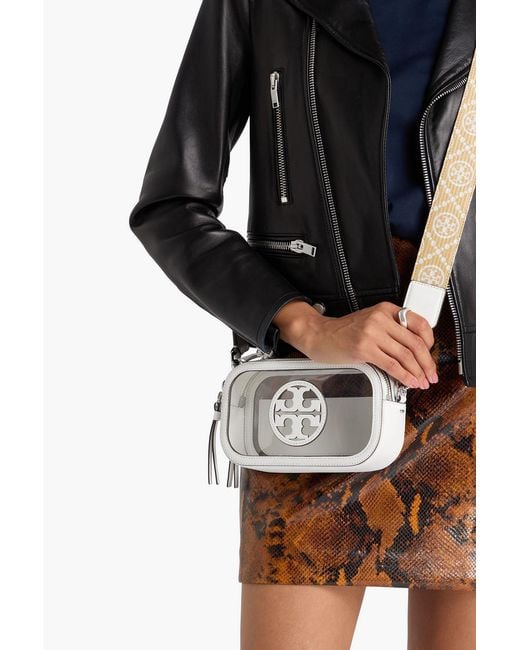 Tory Burch Metallic Mini Miller Tpu Cross-body Bag