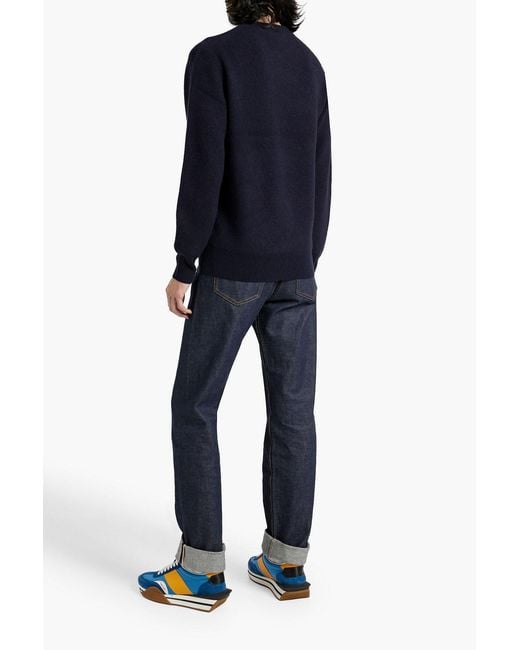 Alex Mill Blue Jordan Cashmere Sweater for men