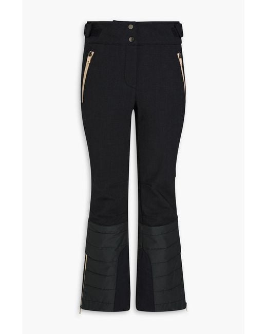 Brunello Cucinelli Black Quilted Shell Track Pants