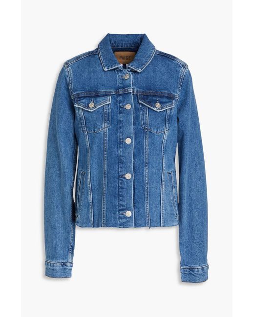 PAIGE Blue Rowan Denim Jacket