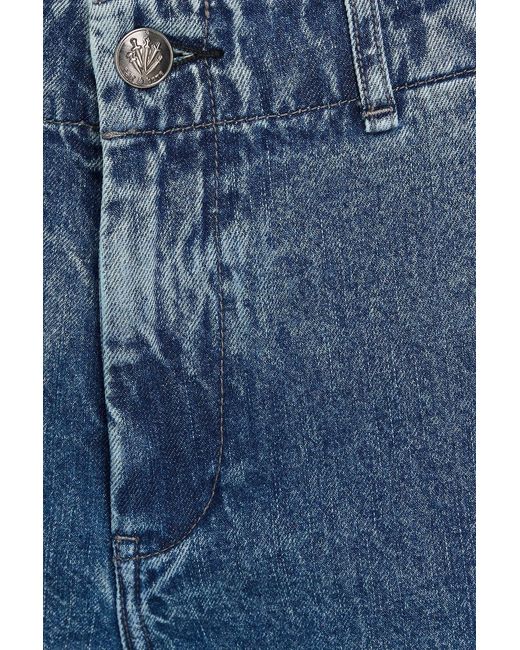 Rag & Bone Blue Jamie Denim Culottes