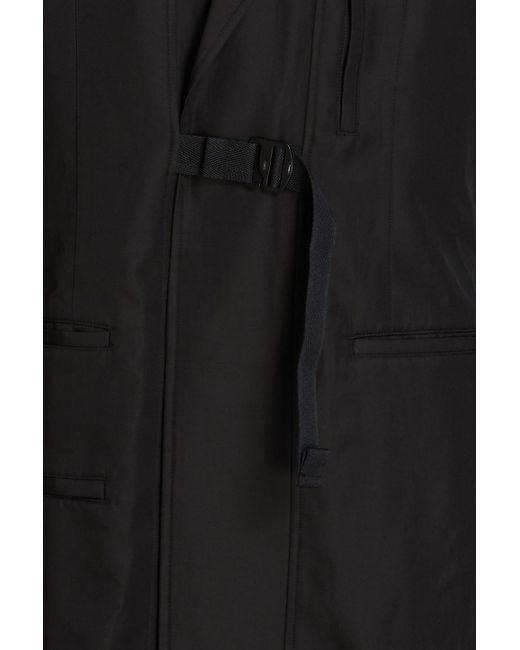 Y-3 Black Cotton-blend Coat for men