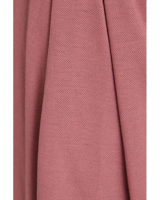 Dolce & Gabbana Pink Cotton-piqué Shorts for men
