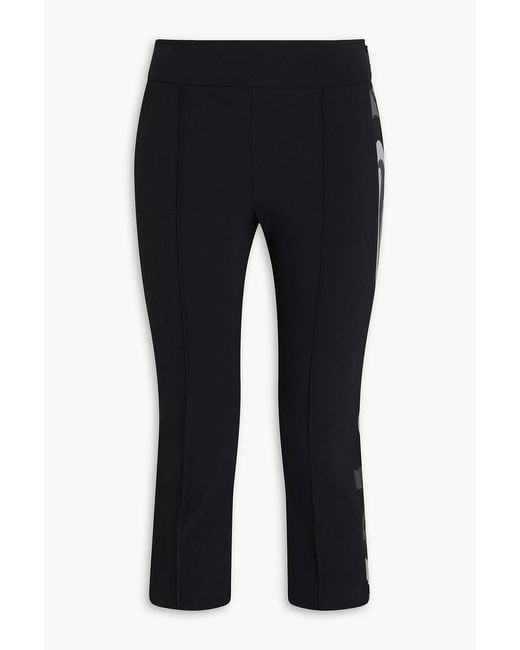 Emilio Pucci Blue Stretch-crepe Capri Pants