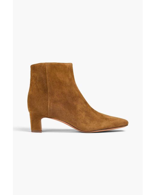 Vince Brown Silvana Suede Ankle Boots