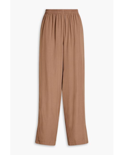 balenciaga wide leg trousers