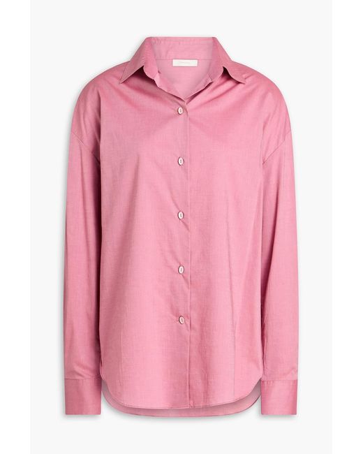 Faithfull The Brand Pink Cotton Shirt