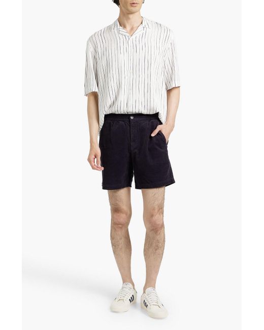 Alex Mill Shorts aus baumwollcord in Blue für Herren