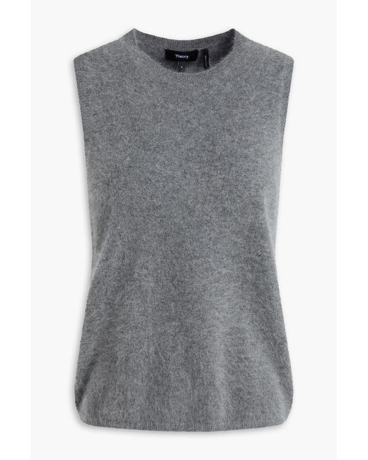 Theory Gray Cashmere Vest