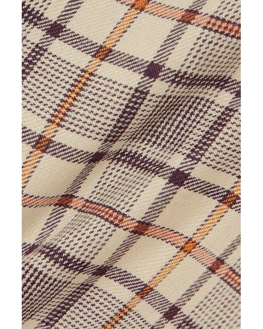 Sea Natural Beatriz Checked Jacquard Blazer