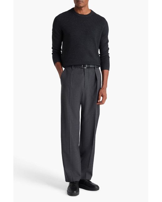 Sandro Blue Twill Pants for men
