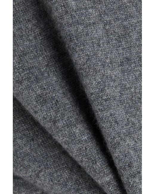 James Perse Gray Cashmere Turtleneck Sweater for men