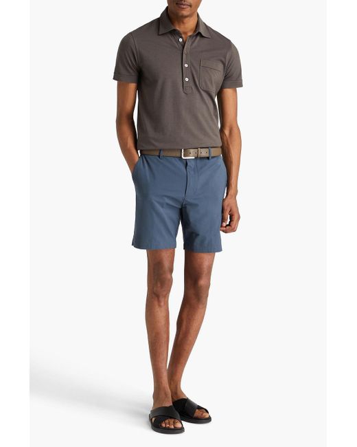 James Perse Chinoshorts aus twill aus einer baumwollmischung in Blue für Herren